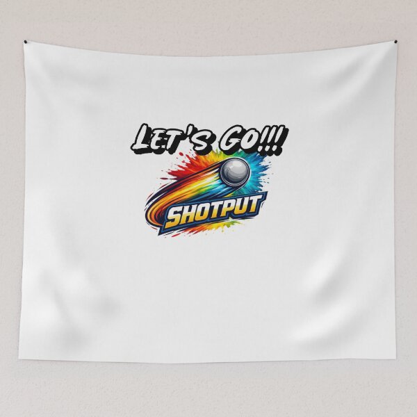 Item preview, Let's Go!!! Shotput designed and sold by MartinTees.