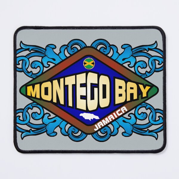 Item preview, Montego Bay Jamaica emblem retro sign designed and sold by studioss76.
