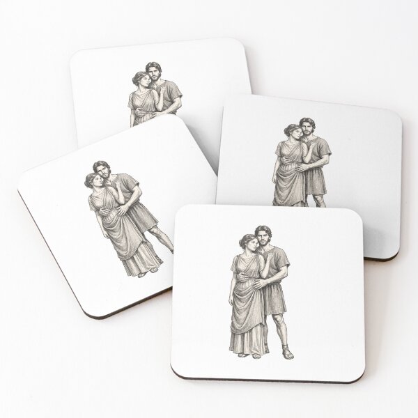 Item preview, Roman couple designed and sold by PP&RAINBOW SHOP.