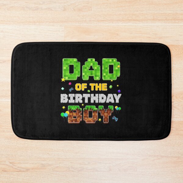 Item preview, Dad of the Birthday Boy Pixel Gamer Party Block Style designed and sold by FGTV2021.