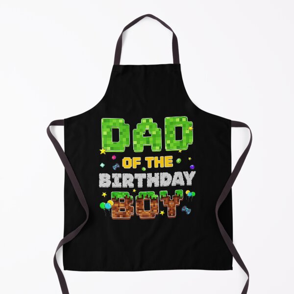 Item preview, Dad of the Birthday Boy Pixel Gamer Party Block Style designed and sold by FGTV2021.