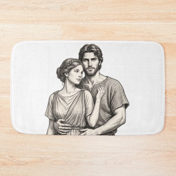 Item preview, Roman couple designed and sold by PP&RAINBOW SHOP.
