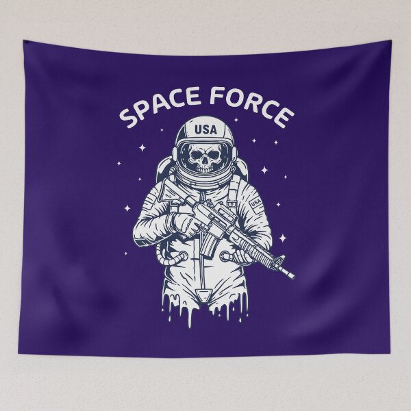 Item preview, Space Force designed and sold by NettiesWallArt.