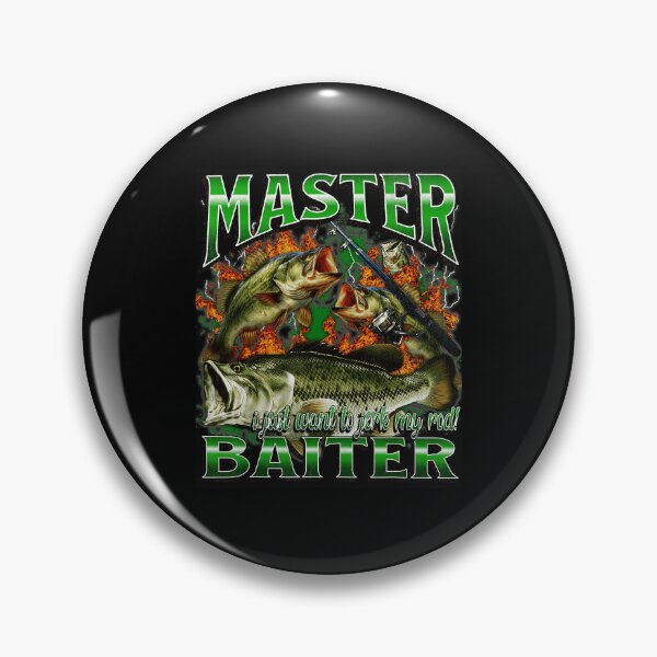 Item preview, Master Baiter Fishing Humor Bass Angler designed and sold by tadmercado.