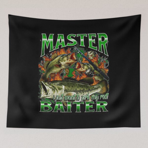 Item preview, Master Baiter Fishing Humor Bass Angler designed and sold by tadmercado.
