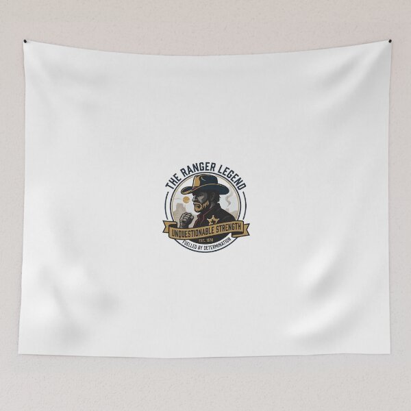 Item preview, The Ranger Legend: Unquestionable Strength Vintage Style Graphic designed and sold by DaniArtDesign81.