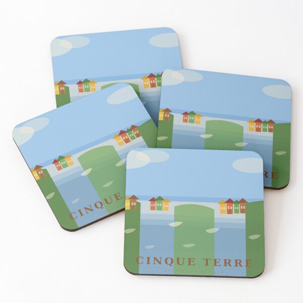 Item preview, Cinque Terre Liguria Italian Landscape Prin designed and sold by CINCINNA.