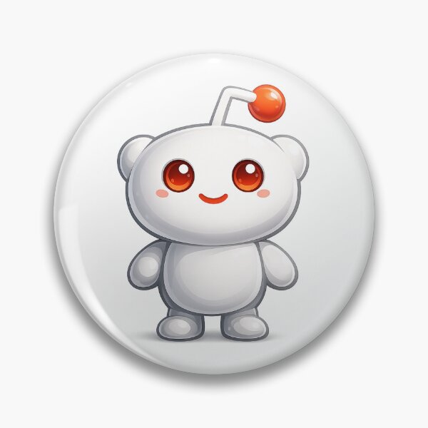 Item preview, Cute Reddit Alien Style Mascot designed and sold by fritz-10signer.