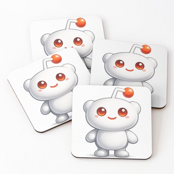 Item preview, Cute Reddit Alien Style Mascot designed and sold by fritz-10signer.