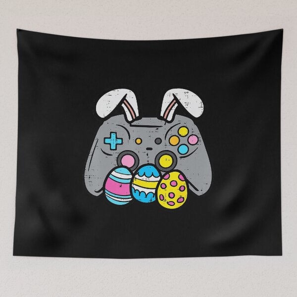 Item preview, Gamer Bunny Easter Eggs Cute Controller Rabbit designed and sold by FGTV2021.