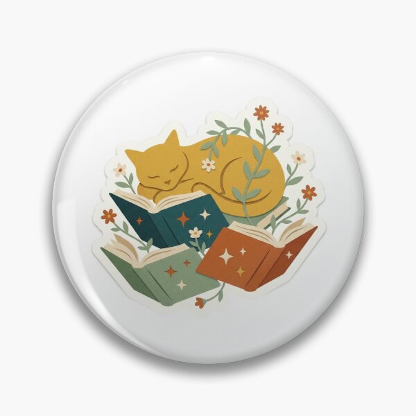 Item preview, Dreaming Cat Amidst Floating Tomes designed and sold by belajarubic.