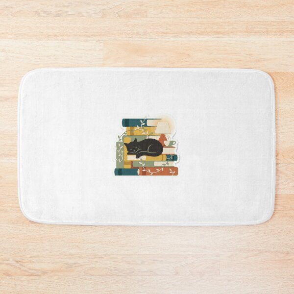 Item preview, Black Cat's Literary Hideaway designed and sold by belajarubic.