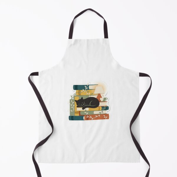 Item preview, Black Cat's Literary Hideaway designed and sold by belajarubic.