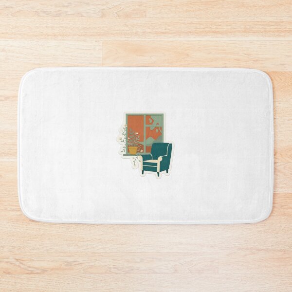 Item preview, Armchair by Window with Potted Plant designed and sold by belajarubic.
