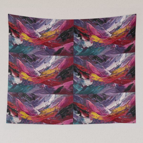 Item preview, Fantasy Flowers Colors Illustration Aesthetic Landscapes  designed and sold by ART ATTACK ZONE.