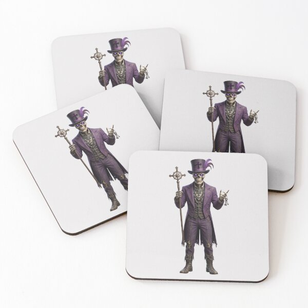 Item preview, Baron Lacroix Magical Top Hat Wizard Illustration Witchcraft Spells designed and sold by Cauldron Crafts.