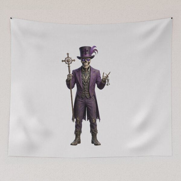 Item preview, Baron Lacroix Magical Top Hat Wizard Illustration Witchcraft Spells designed and sold by Cauldron Crafts.