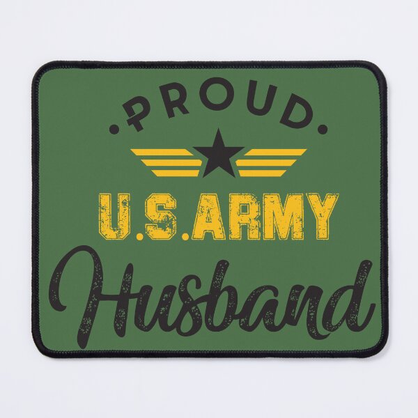 Item preview, Proud US Army Husband - Military Spouse Pride Distressed Graphic designed and sold by 19Beauty.