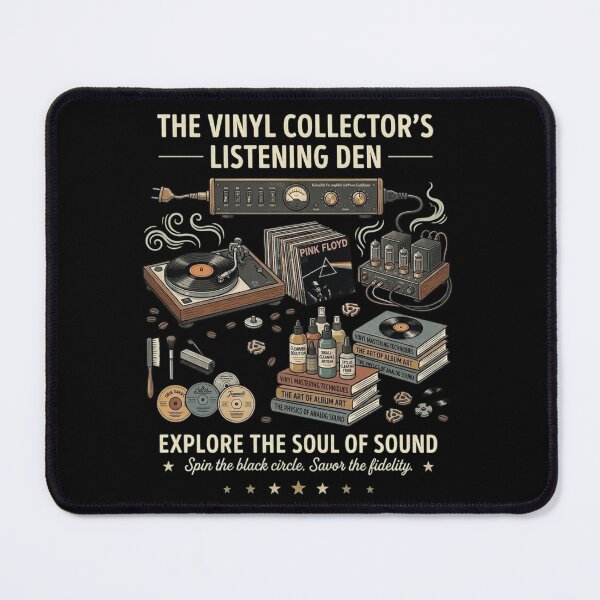 Item preview, The Vinyl Collector's Listening Den – Audiophile Hi-Fi Analog Art designed and sold by FarDesign.