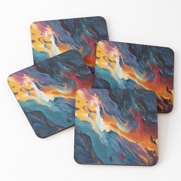 Item preview, Sky Paints Flowers Colors Illustration Aesthetic Landscapes  designed and sold by ART ATTACK ZONE.