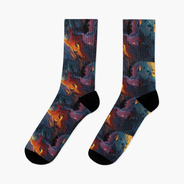 Item preview, Sky Paints Flowers Colors Illustration Aesthetic Landscapes  designed and sold by ART ATTACK ZONE.