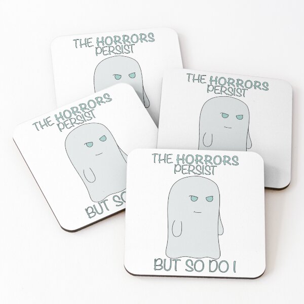 Item preview, The Horrors Persist But So Do I designed and sold by ConorCarrollArt.
