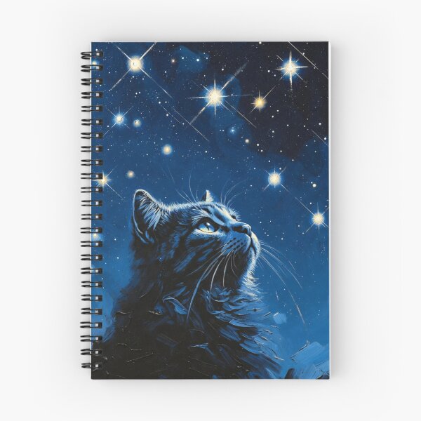 Item preview, Surreal Night Sky Cat 2 designed and sold by ShirtsOfDeath.