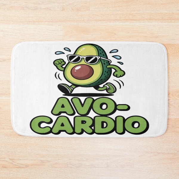 Item preview, Avo-Cardio Funny Sweaty Avocado Workout Pun Cardio Avocado designed and sold by Midnight Veil Designs.