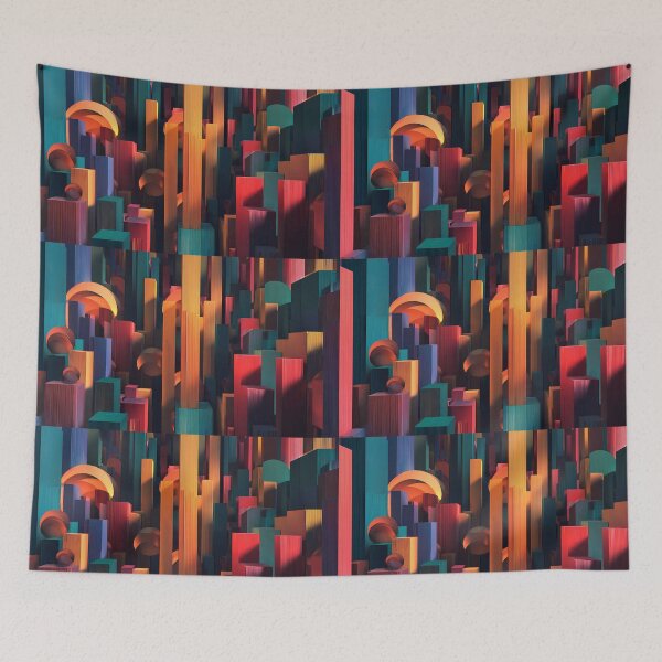 Item preview, Forms Fantasy Flowers Colors Illustration Aesthetic Landscapes  designed and sold by ART ATTACK ZONE.