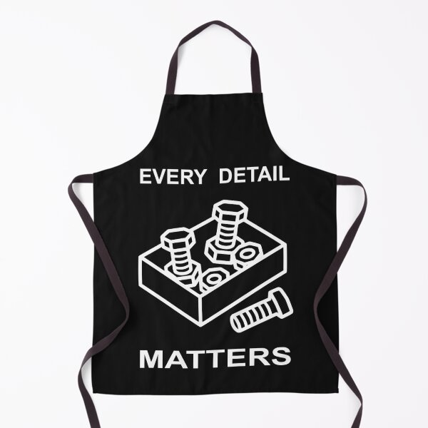 Item preview, Every Detail Matters - Mechanical Screws & Bolts Line Art designed and sold by The Bold Line Studio.
