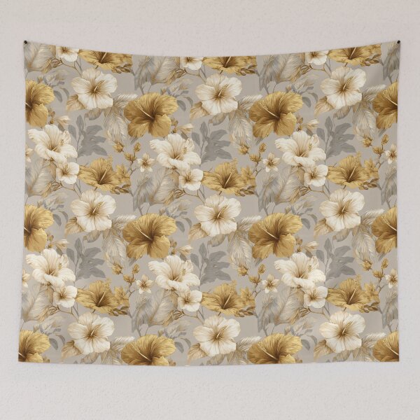 Item preview, Elegant Tropical Flower  - Botanical Garden Pattern  - Christmas Gifts For Women designed and sold by RoyalStarsPatts.