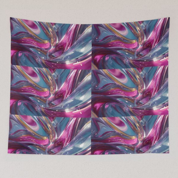 Item preview, Cool Fantasy Colors Illustration Aesthetic Landscapes  designed and sold by ART ATTACK ZONE.