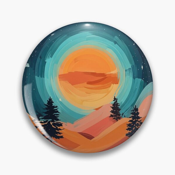 Item preview, Night desert sun designed and sold by SlaoVance.