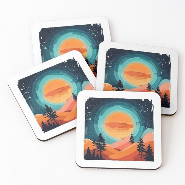 Item preview, Night desert sun designed and sold by SlaoVance.