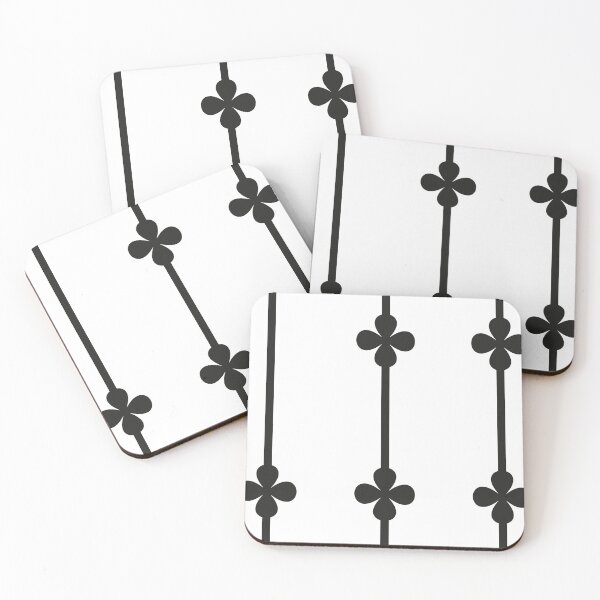 Item preview, Modern Geometric Clover Stripes Art designed and sold by ZorianArt.