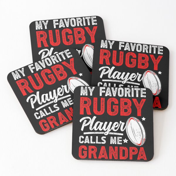 Item preview, My Favorite Rugby Player Calls Me Grandpa Funny Sports  designed and sold by GabrieSketcham.