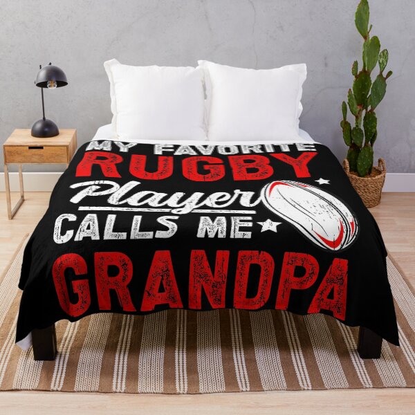 Item preview, My Favorite Rugby Player Calls Me Grandpa Funny Sports  designed and sold by GabrieSketcham.