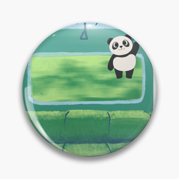 Item preview, Cute Panda on Train Handles – Urban Aesthetic Minimalist designed and sold by EVESTUDIOART.
