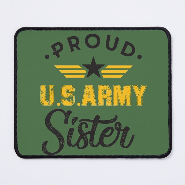 Item preview, Proud US Army Sister - Military Sibling Pride Distressed Graphic designed and sold by 19Beauty.