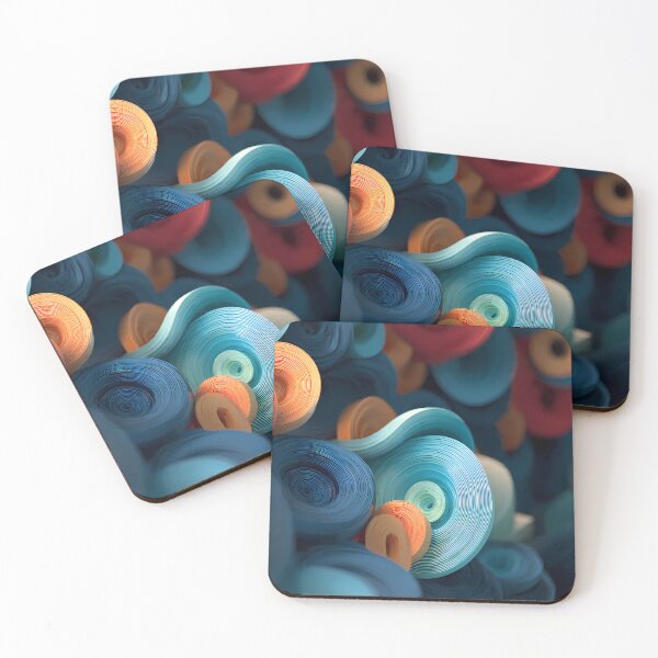 Item preview, Rare Fantasy Colors Illustration Aesthetic Landscapes  designed and sold by ART ATTACK ZONE.