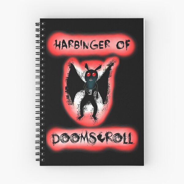 Item preview, Harbinger of Doomscroll designed and sold by Rad Cat Apparel.