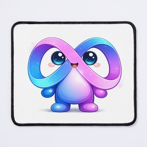 Item preview, Cute Meta Infinity Mascot designed and sold by fritz-10signer.