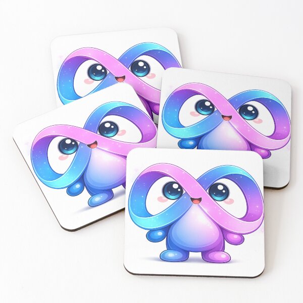 Item preview, Cute Meta Infinity Mascot designed and sold by fritz-10signer.
