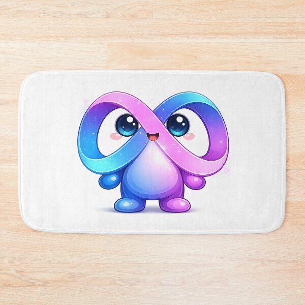 Item preview, Cute Meta Infinity Mascot designed and sold by fritz-10signer.