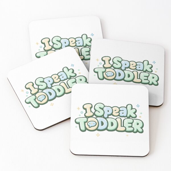 Item preview, I Speak Toddler Funny Parenting Humor Cute Kids Phrase designed and sold by lxmag.