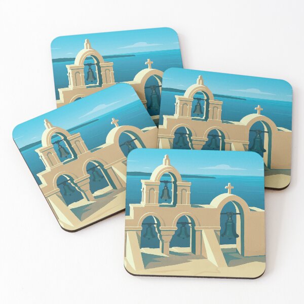 Item preview, Greece - Santorini Bell Tower designed and sold by darekkocurek.