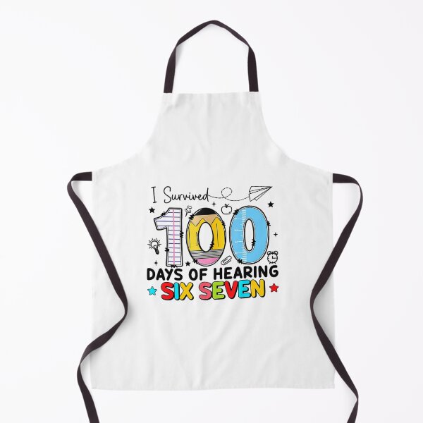 Item preview, I Survived 100 Days of Hearing Six Seven Funny School designed and sold by gladysenglish.