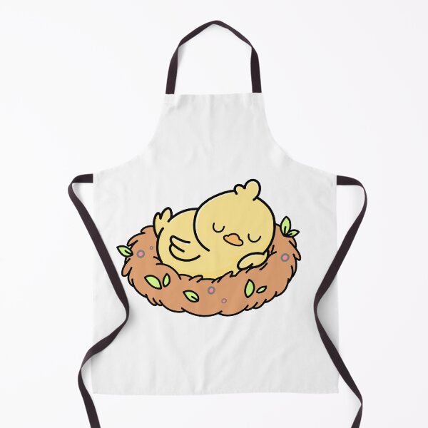 Item preview, Cute Sleeping Chick in Cozy Nest designed and sold by artwithsushie.