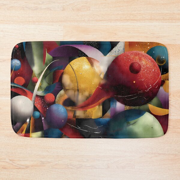 Item preview, Circles Lines Paints Colors Illustration Aesthetic Landscapes  designed and sold by ART ATTACK ZONE.