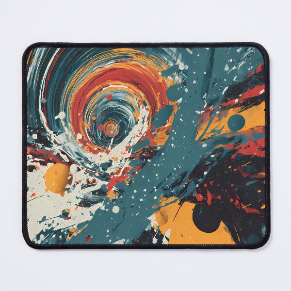 Item preview, Splash Colors Illustration Aesthetic Landscapes Art Design designed and sold by ART ATTACK ZONE.